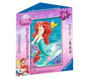 Princezny minipuzzle 54 dílků - dis.48ks